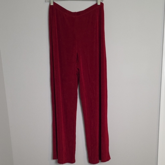 Coldwater Creek Burgundy Pants Made in USA - Picture 8 of 10